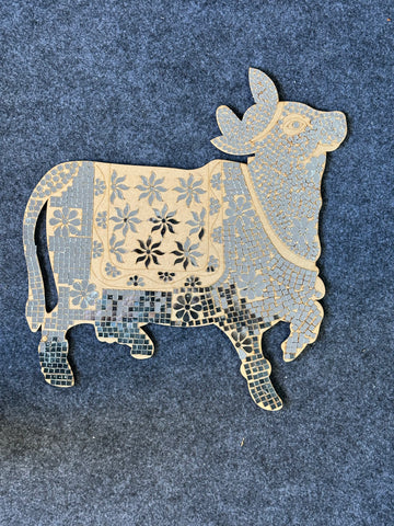 Decorative  Premarked shree nath ji  MDF With Mirror -567