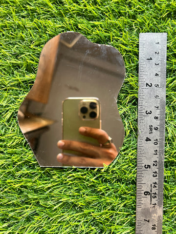 Fancy shape big mirror - 5 inch