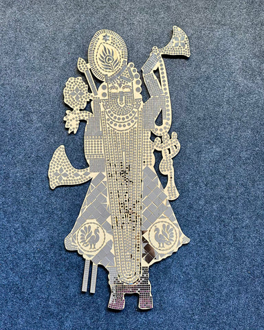 Decorative  Premarked shree nath ji  MDF With Mirror -567