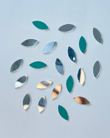 Eye shape mirror 7mm to 48mm