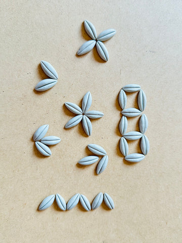 Clay Beads for Lippan Art & Mirror Work | Multiple Shapes & Piece Options