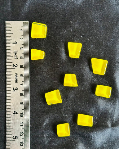 Irregular Shape Yellow Colour Mosaic Tiles-580