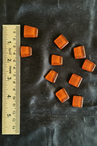 Irregular Shape Orange Colour Mosaic Tiles-774