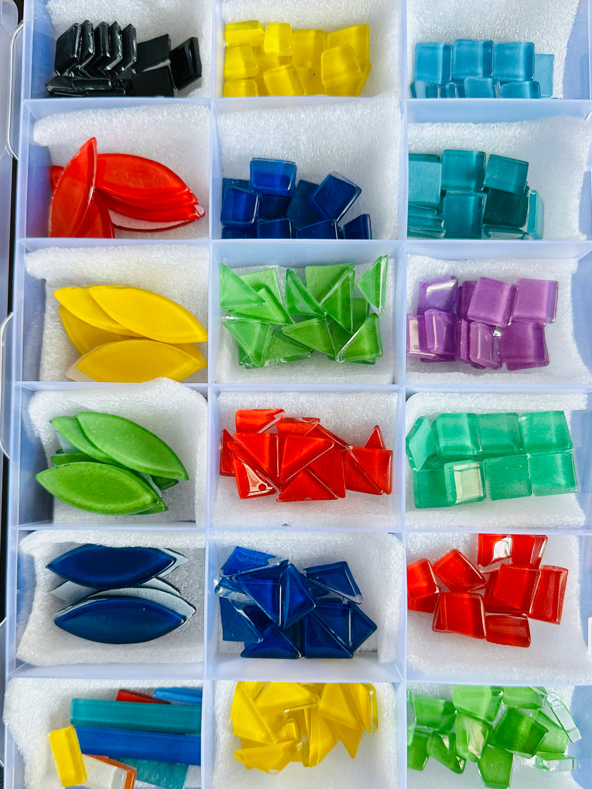 Mosaic Tiles Kit – 18 Shapes Mix - 25g Each Design -603