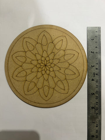 MDF Premarked Round shape-159