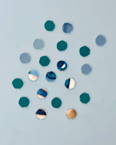 Round shape silver mirrors for art (4mm To 60mm)