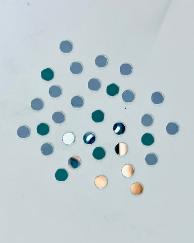 Round shape silver mirrors for art (4mm To 60mm)