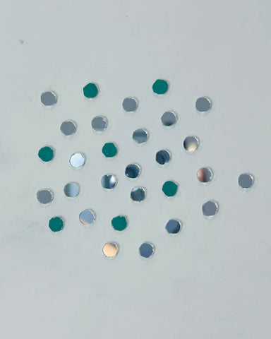 Round shape silver mirrors for art (4mm To 60mm)