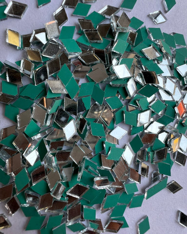 Diamond shape mirrors for art 5mm to 48mm