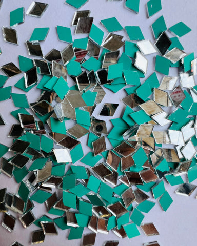 Diamond shape mirrors for art 5mm to 48mm