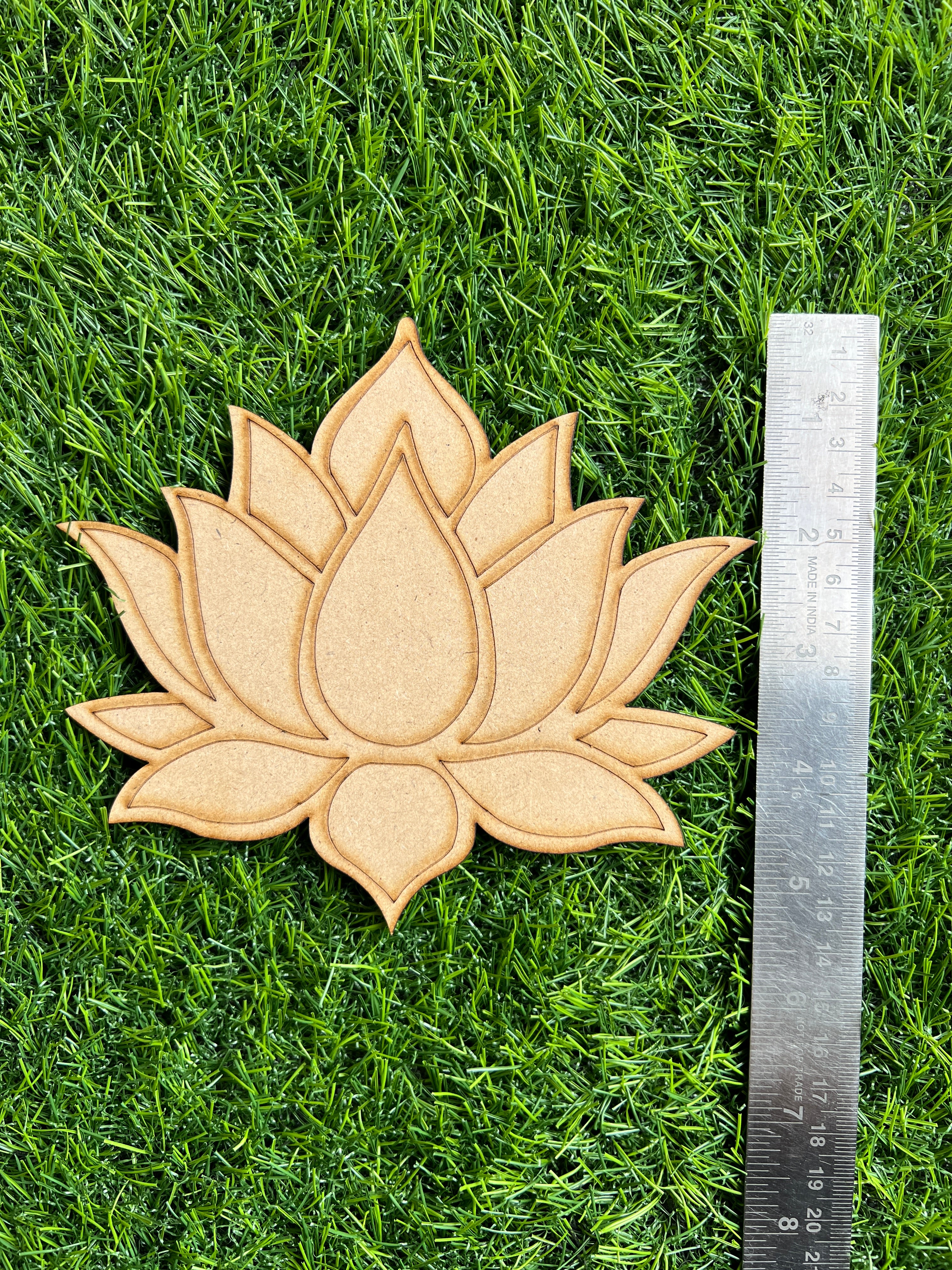 Premarked lotus shape-14