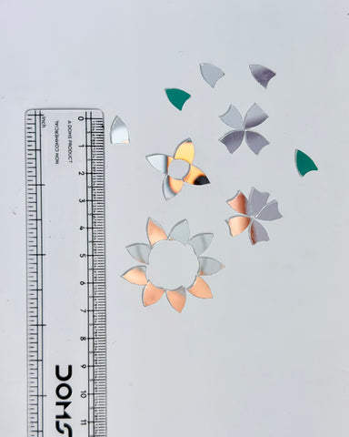 Limited Edition Bullet Shape Craft Mirrors for Lippan Art –Ex-3