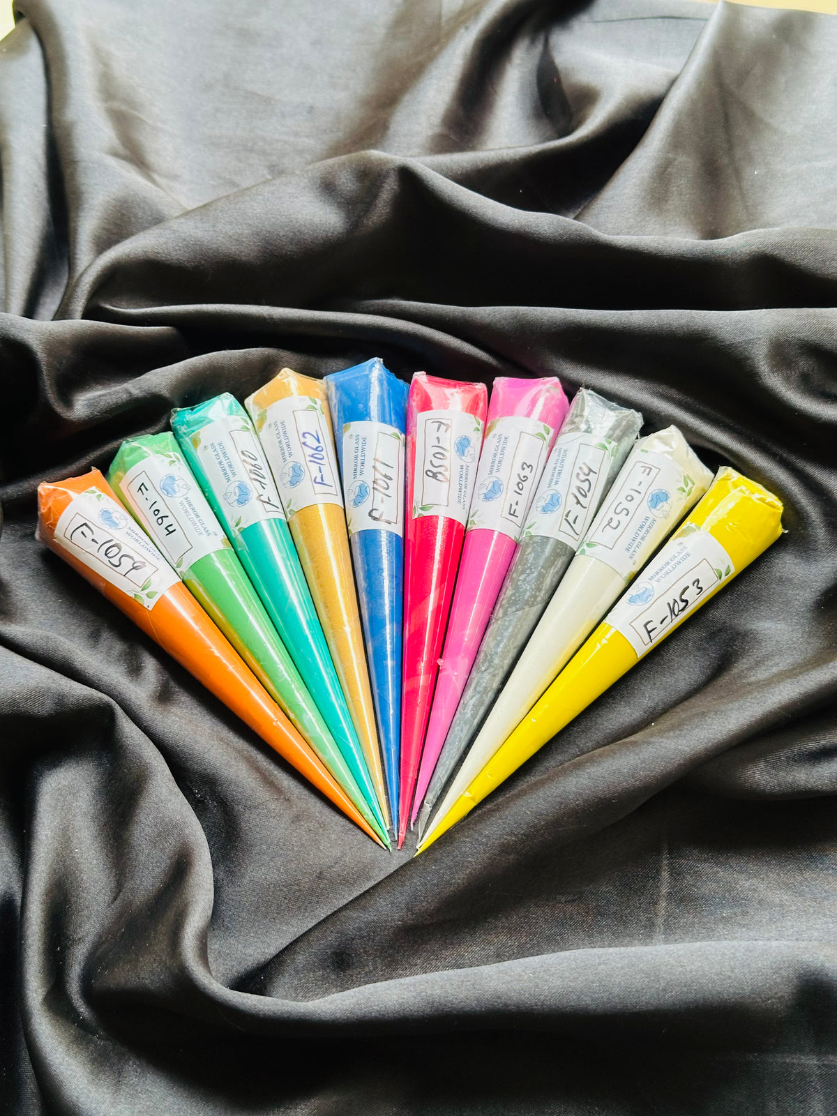 Multi Color Clay Cone For Art F-1065