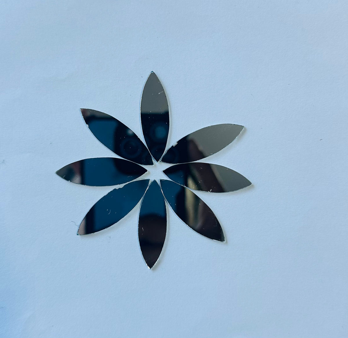 Limited Edition Eye Shape Silver Mirrors  - Ex-7