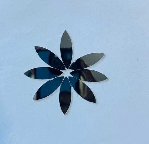 Limited Edition Eye Shape Silver Mirrors  - Ex-7