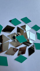 Diamond shape mirror 18,20,25,mm