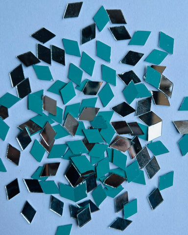 Diamond shape mirrors for art 5mm to 48mm