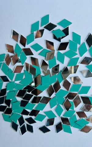 Diamond shape mirrors for art 5mm to 48mm