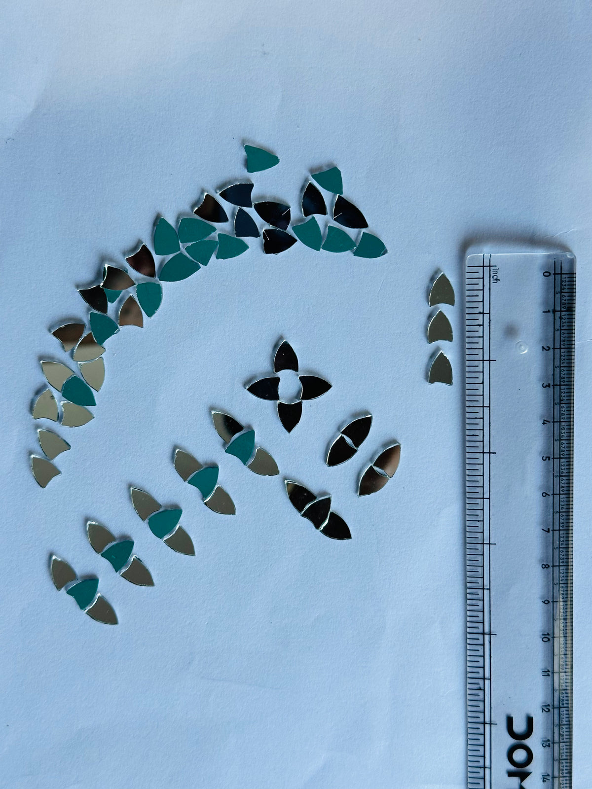 Limited Edition Bullet Shape Craft Mirrors for Lippan Art –Ex-3