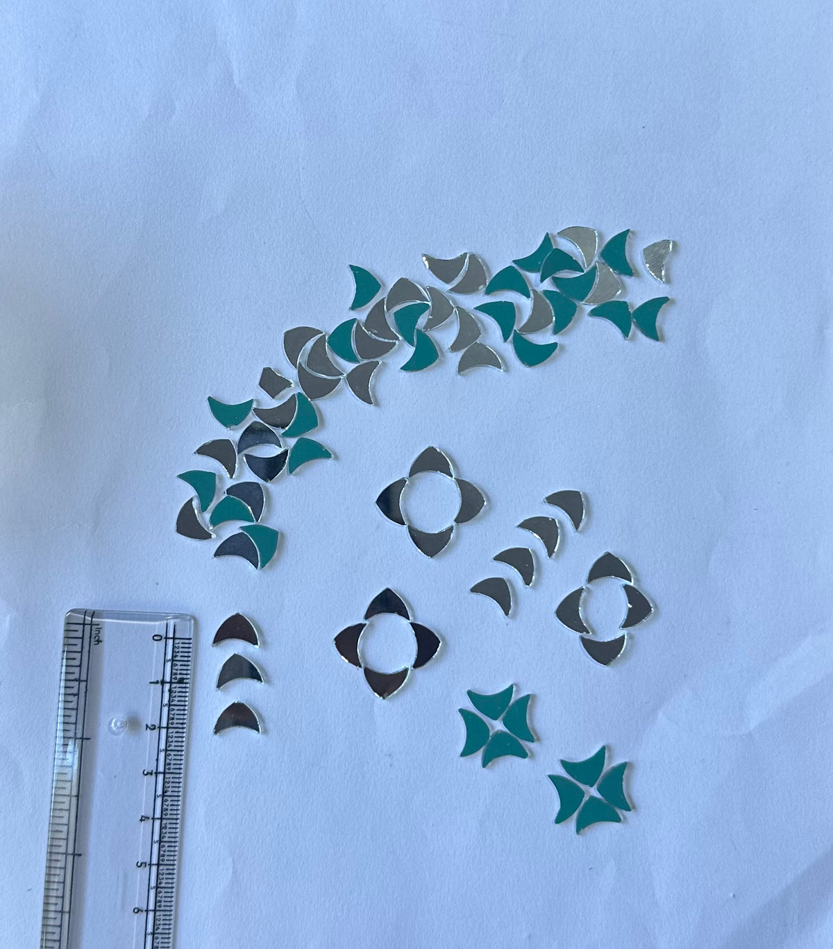 Limited Edition Curve Shape Mirrors for Lippan Art  –Ex-4