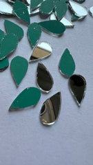 Almond shape mirror 6,8,10,12 mm