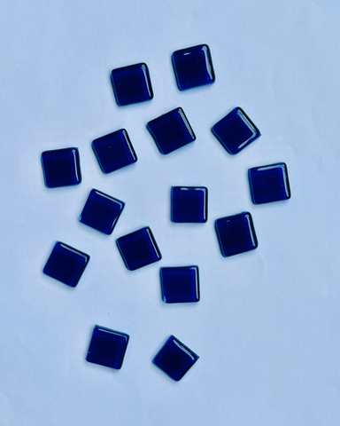 SQUARE SHAPE MANTIS ROYAL BLUE COLOUR MOSAIC TILES-531