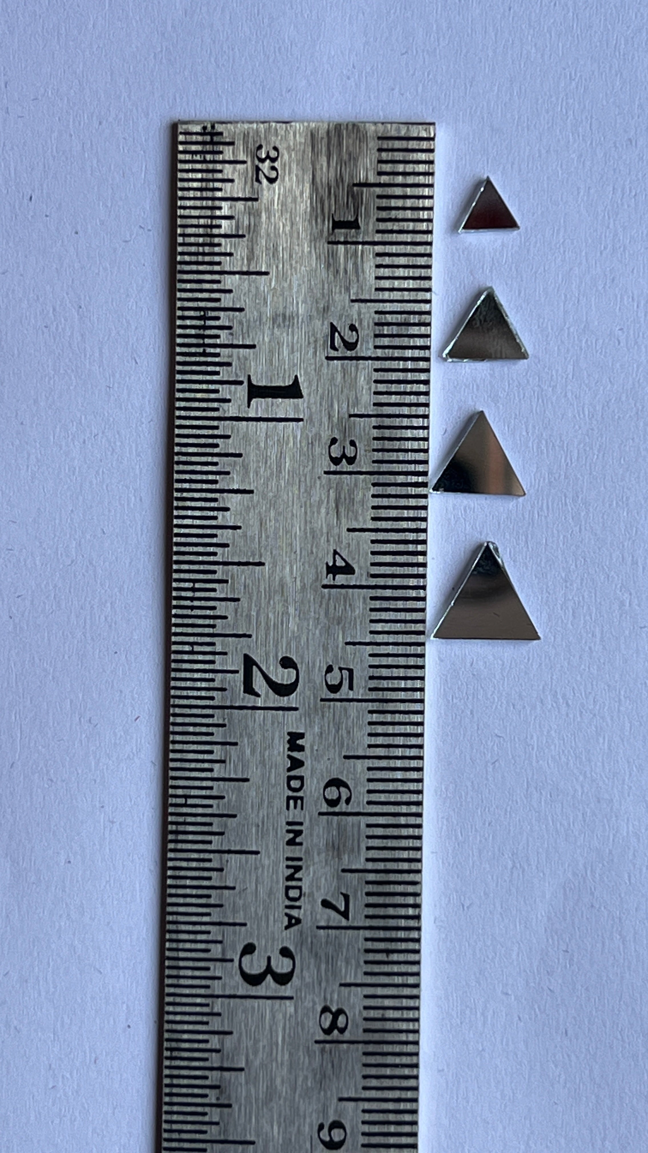 Triangle shape mirror 5,7,8,10 mm