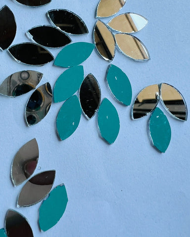 Eye shape mirror 7mm to 48mm
