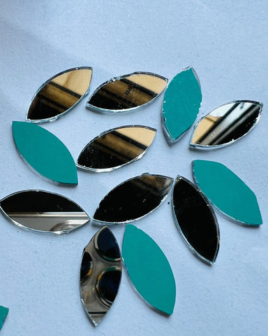 Eye shape mirror 7mm to 48mm