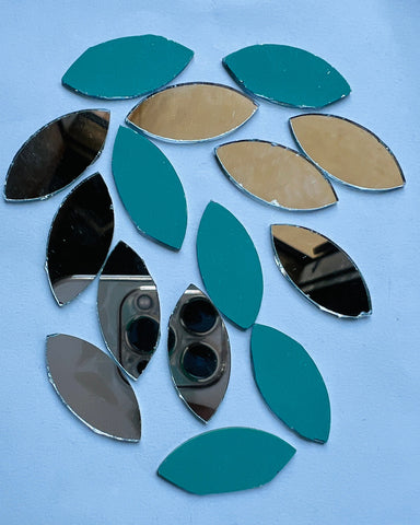 Eye shape mirror 7mm to 48mm