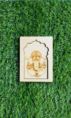 Mdf rectangular ganeshji shape-168