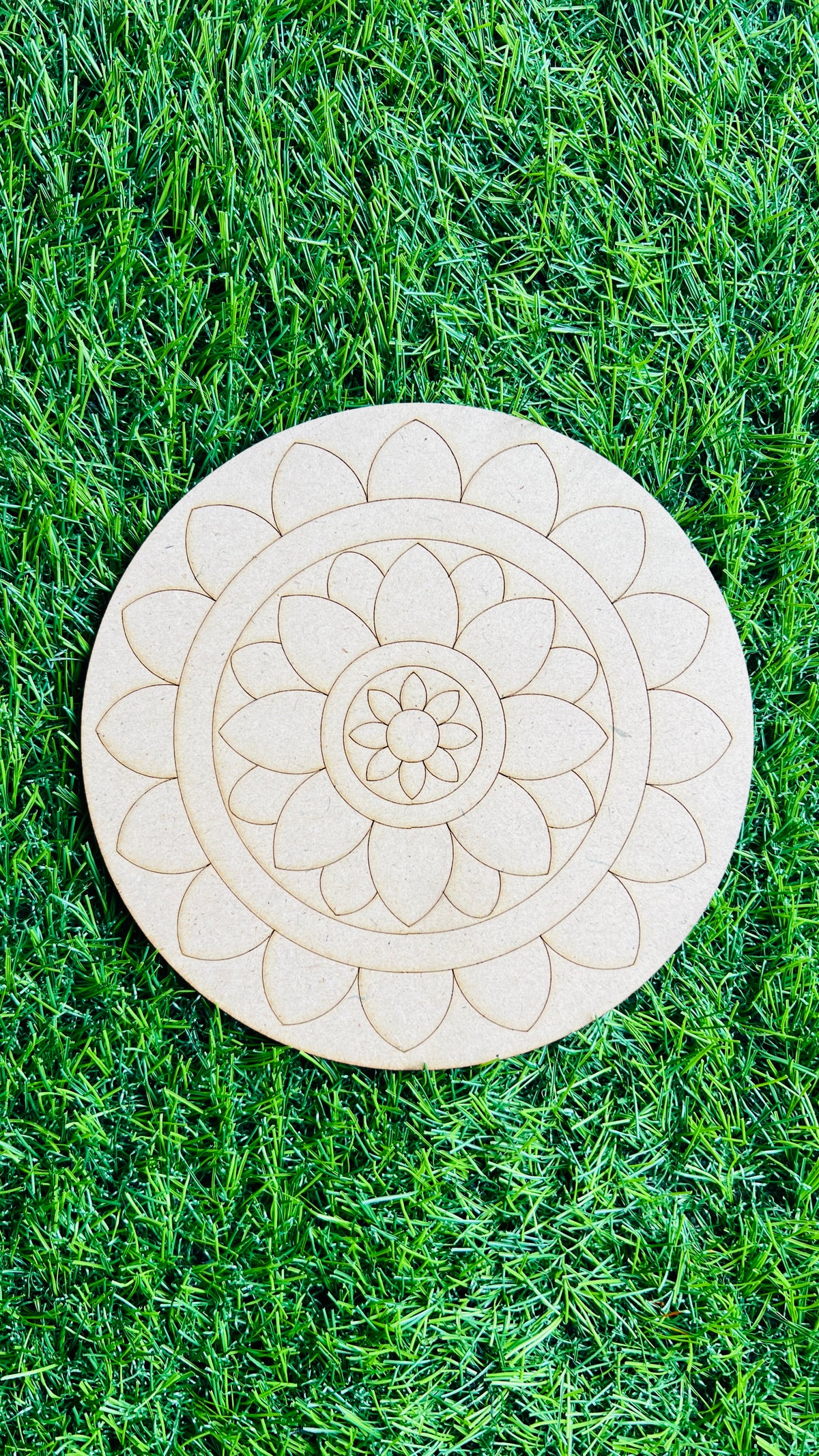 Mdf round fancy shape-86