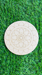 Mdf round fancy shape-86