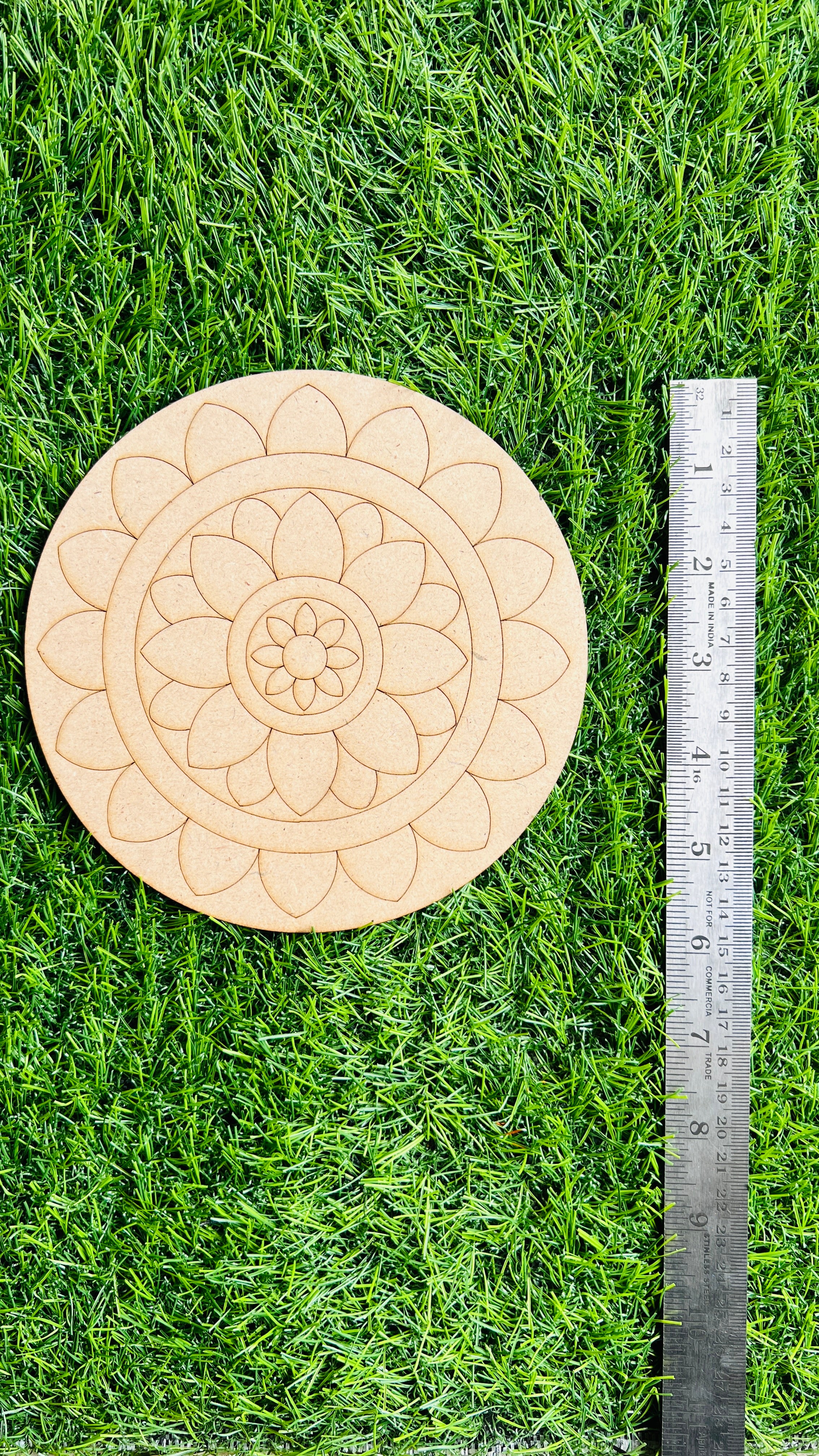 Mdf round fancy shape-86