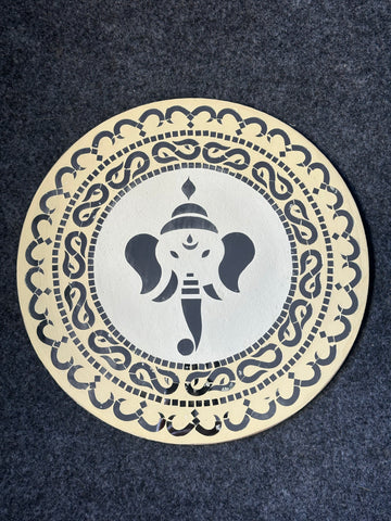 Decorative Premarked round mdf (with mirrors)   - 496