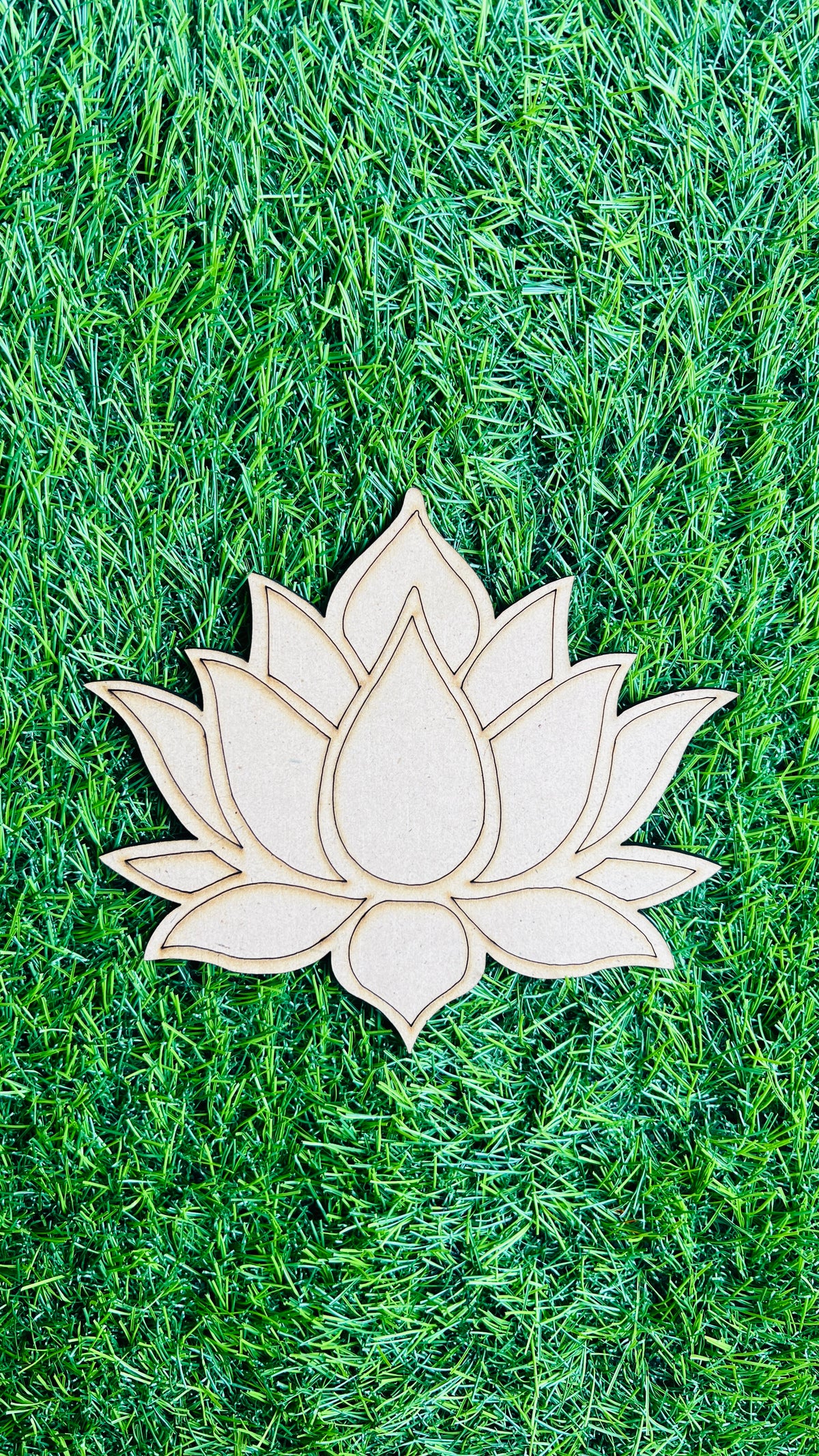 Premarked lotus shape-14