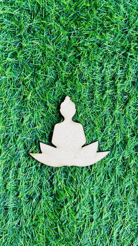 Mdf Premarked lord buddha shape-102