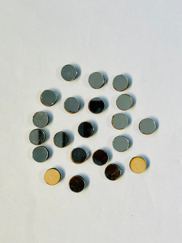 Circle Shape MDF with Matching Silver Mirrors-Ch-3