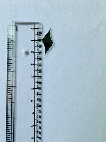 Limited Edition  Lightning Shape Silver Mirror - Ex-16