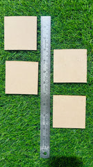 Mdf plain square shape