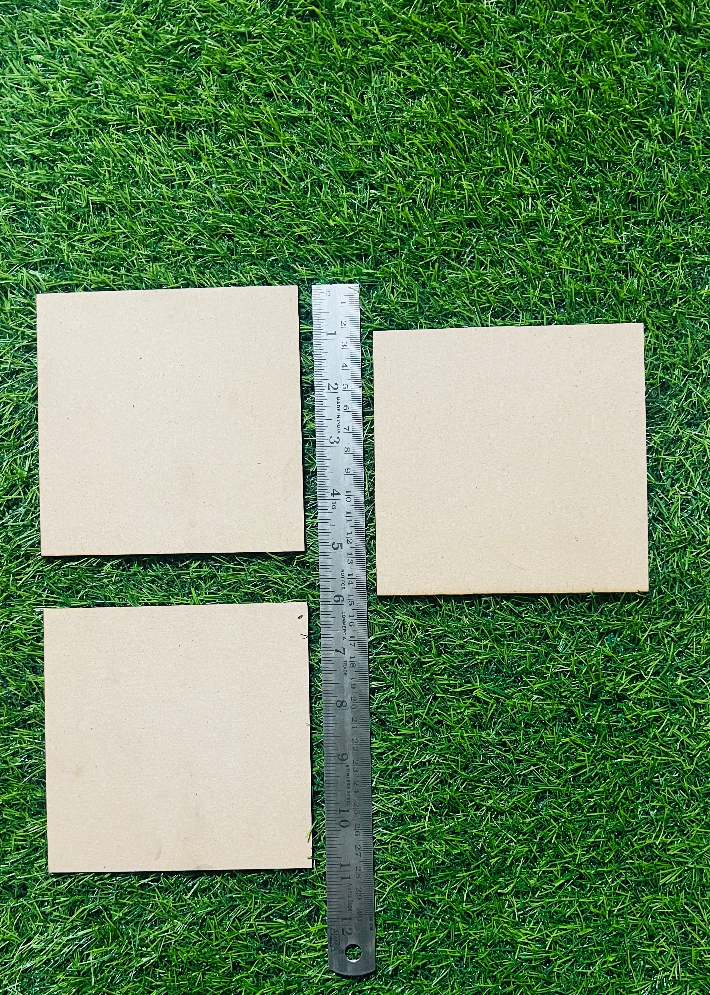 Mdf plain square shape