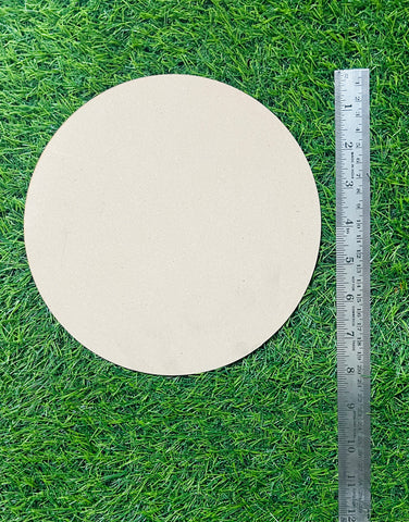 Mdf plain round shape