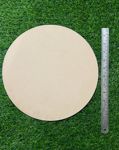 Mdf plain round shape