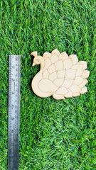 Premarked peacock shape MDF-53