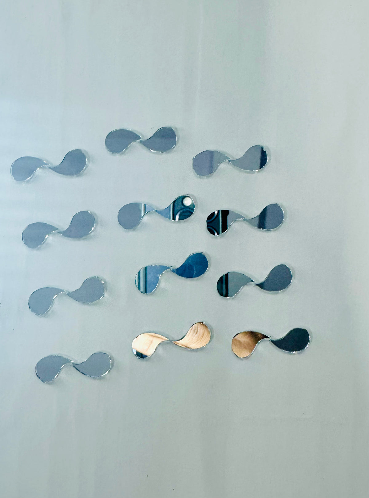 Mango Shape Mirror for Lippan Art -D-7,8,9,11