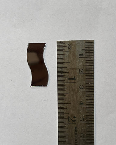 Fancy shape  mirror-H 24,40 mm