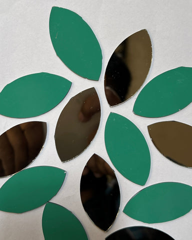 Eye shape mirror 7mm to 48mm