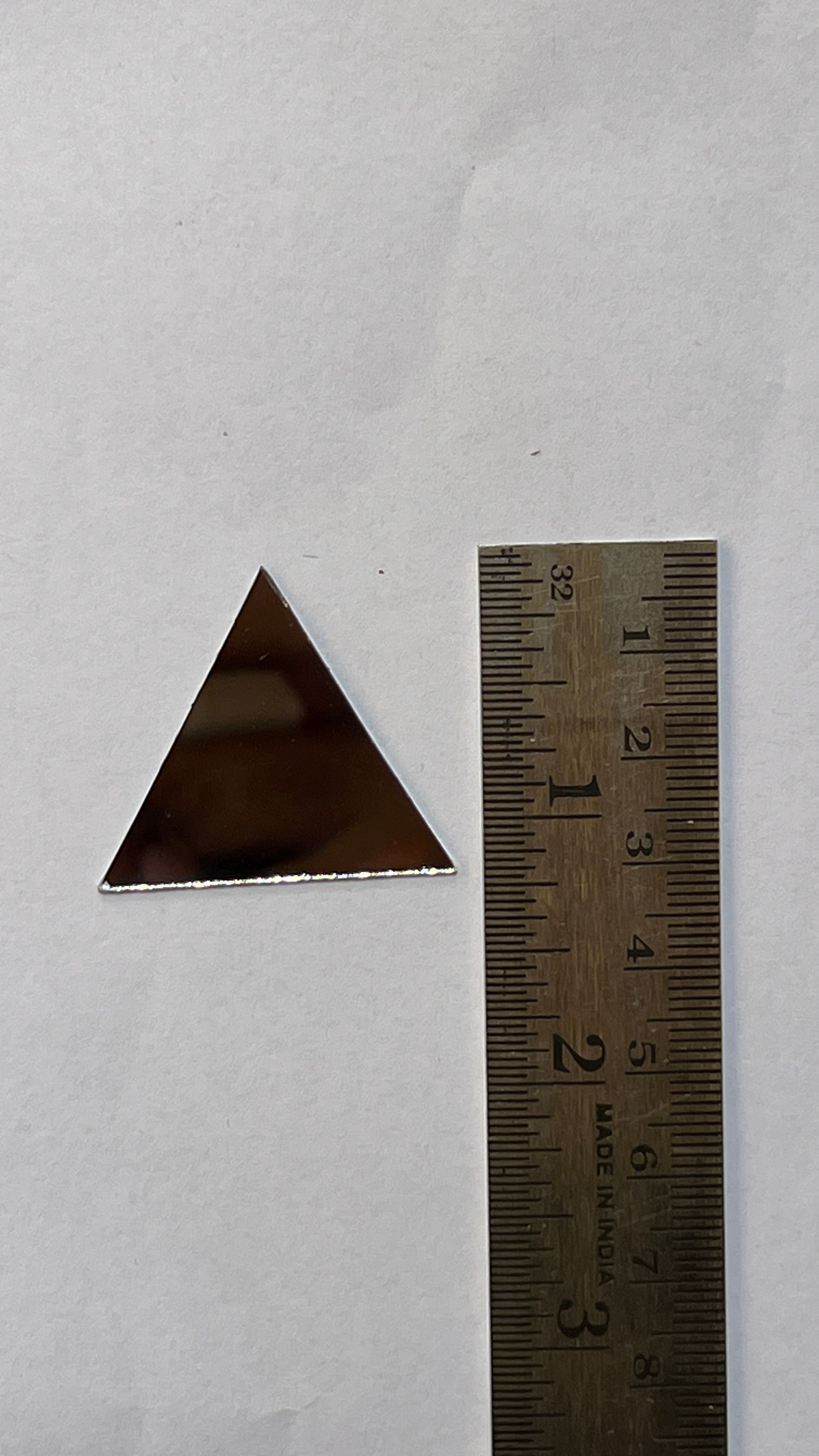 Triangle shape mirror 24,28,35,38 mm