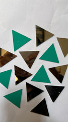 Triangle shape mirror 24,28,35,38 mm