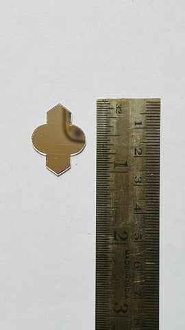 Acrylic fancy shape mirror A-122